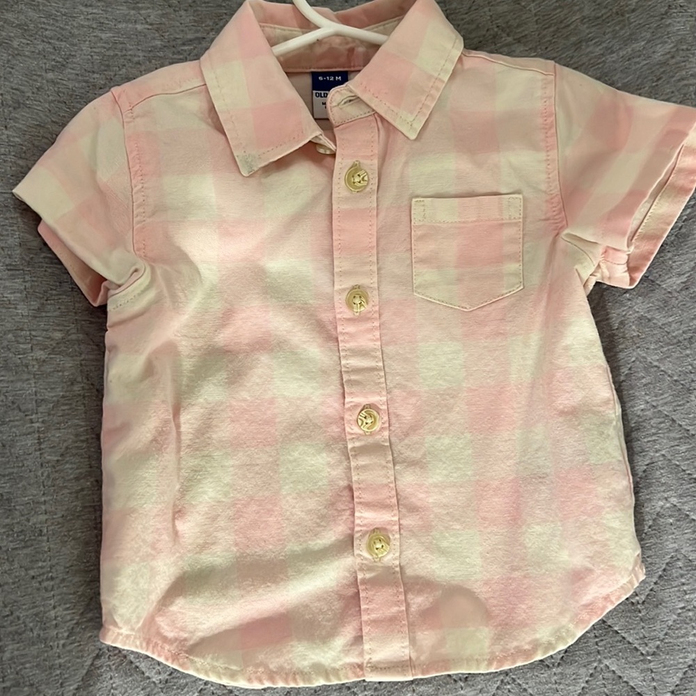 Old Navy 6-12 Month Button Up